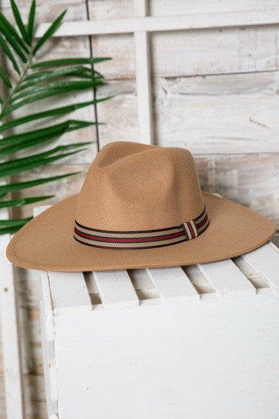 FEDORA HAT WITH DESIGNER INSPIRED TRIM - Image 9