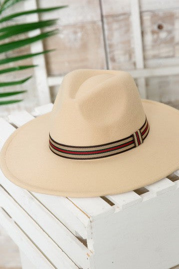 FEDORA HAT WITH DESIGNER INSPIRED TRIM - Image 8
