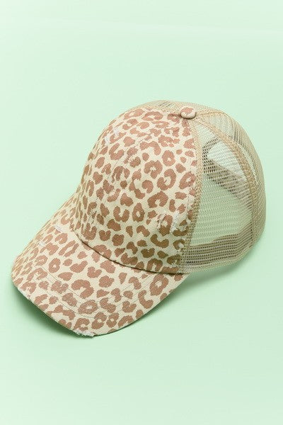 PREMIUM DISTRESS MESH BACK BASEBALL CAP - Image 6