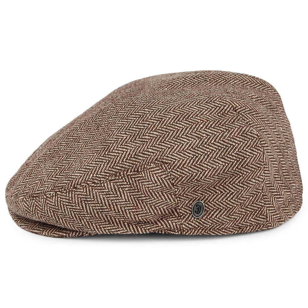 Black Crushable Wool Felt Wide Brim Fedora Hat - Image 3