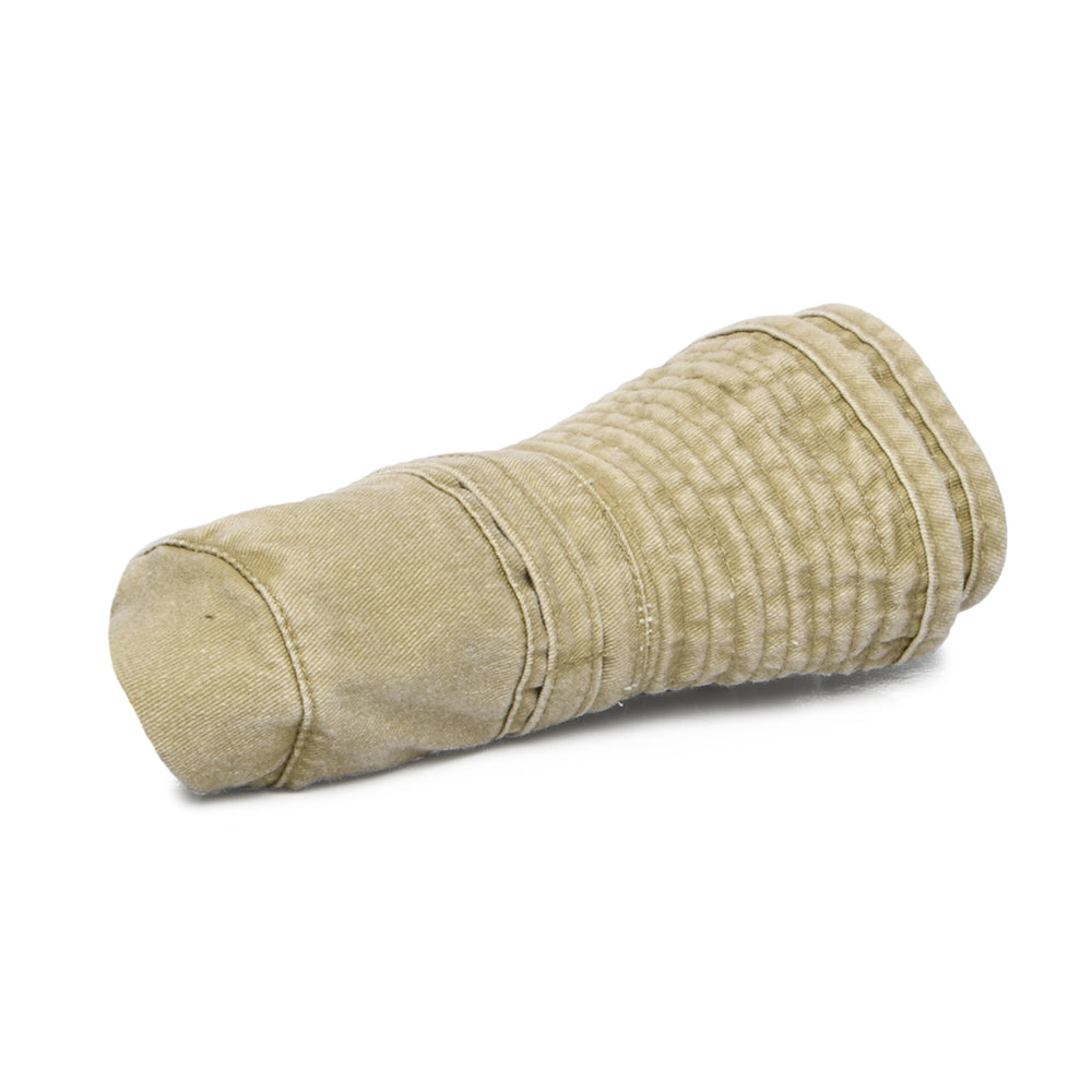 Khaki Packable Cotton Boonie Hat - Image 2