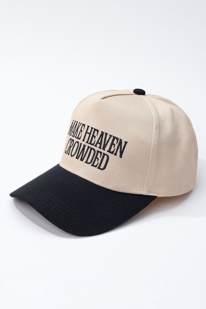 MAKE HEAVEN CROWDED BASEBALL CAP - Image 11