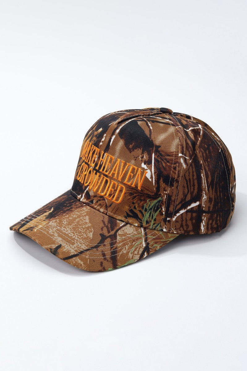 MAKE HEAVEN CROWDED BASEBALL CAP - Image 7