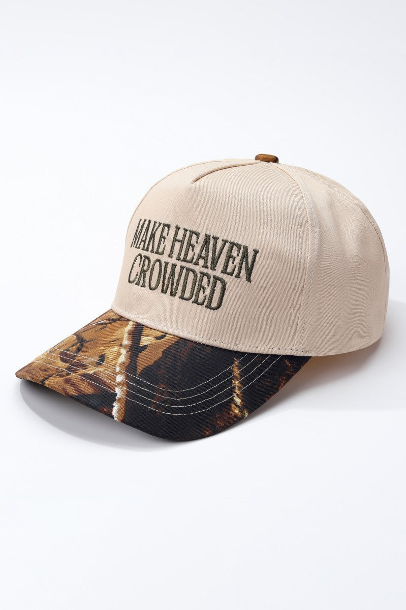 MAKE HEAVEN CROWDED BASEBALL CAP - Image 8