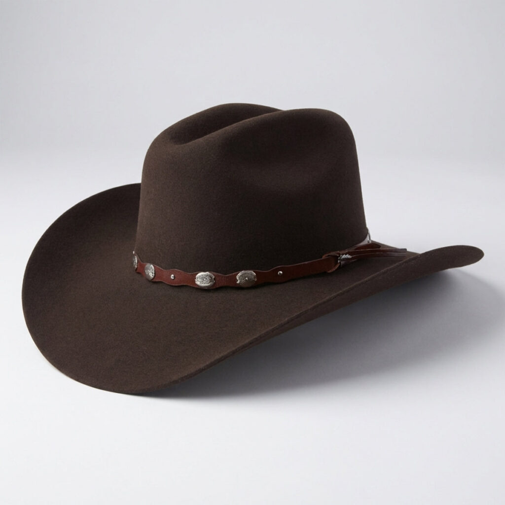 Tombstone Denver Brown Felt Cowboy Hat