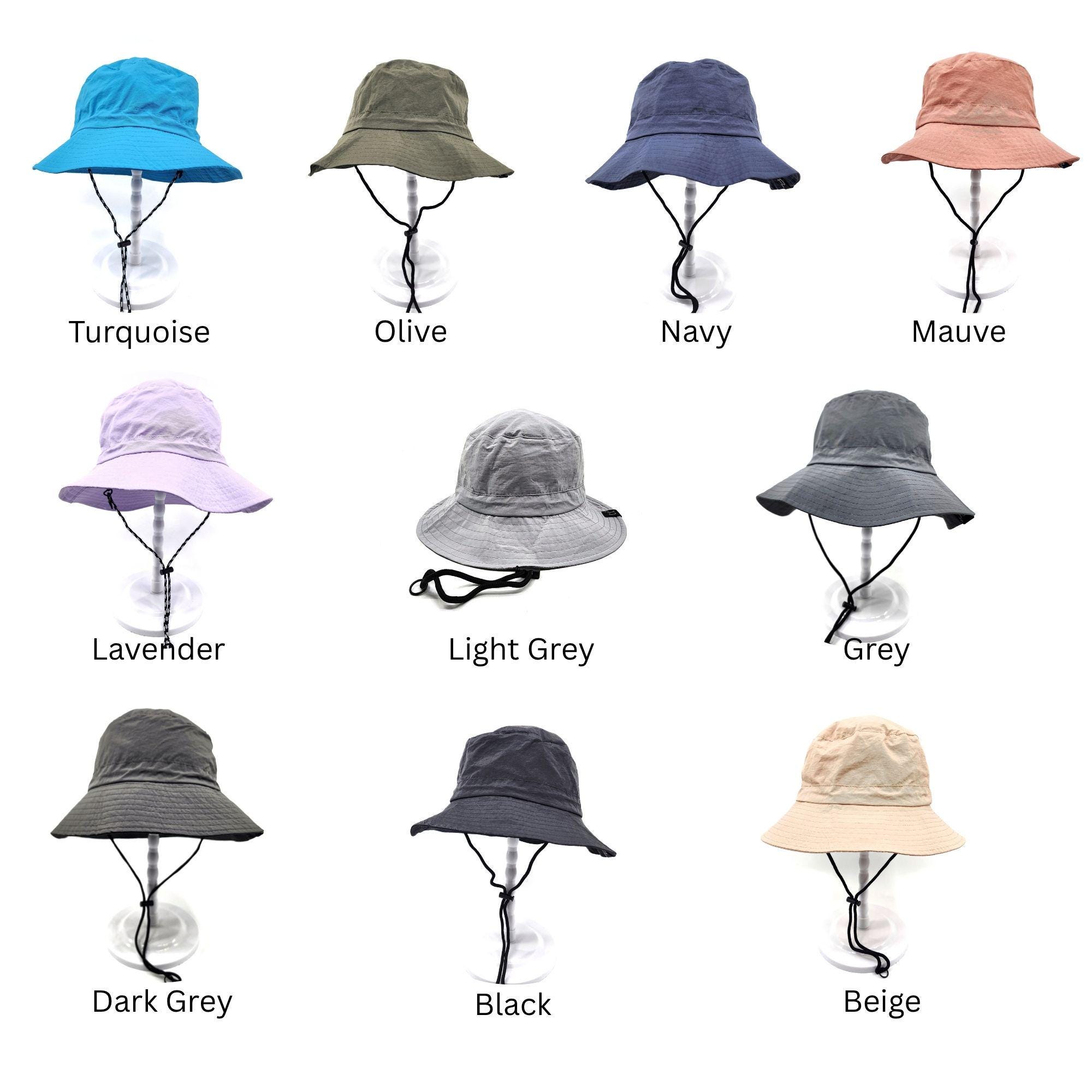 Lightweight Nylon Packable Waterproof Outdoor Bucket Hat - Image 3