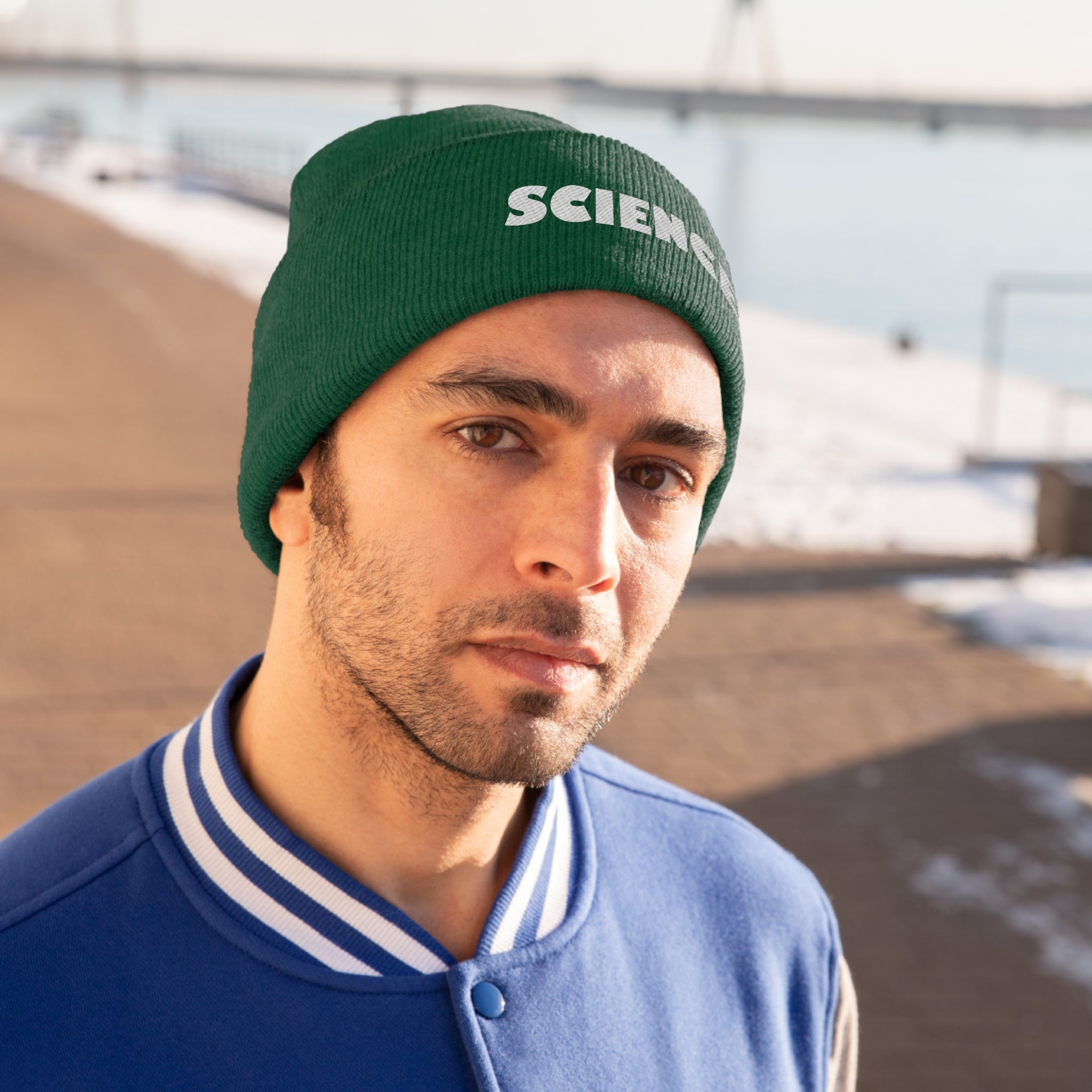 Science Knit Beanie | Great gift for the scientist, teacher or other brilliant people