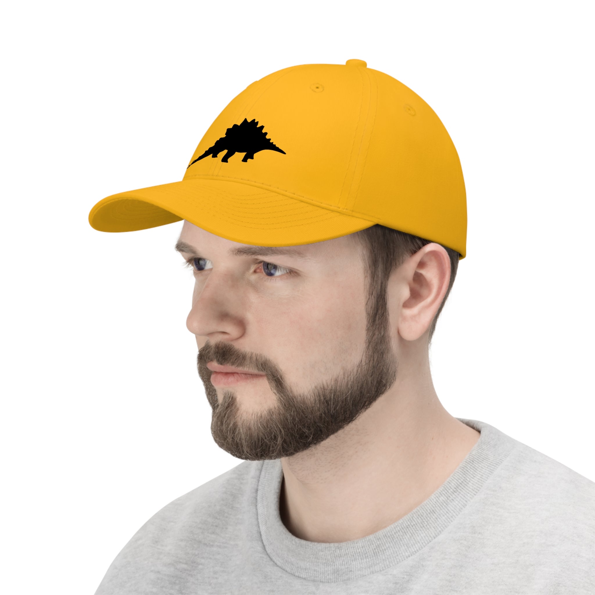 Stegosaurus Twill Hat | Paleontologist Gift for Dinosaur Lovers