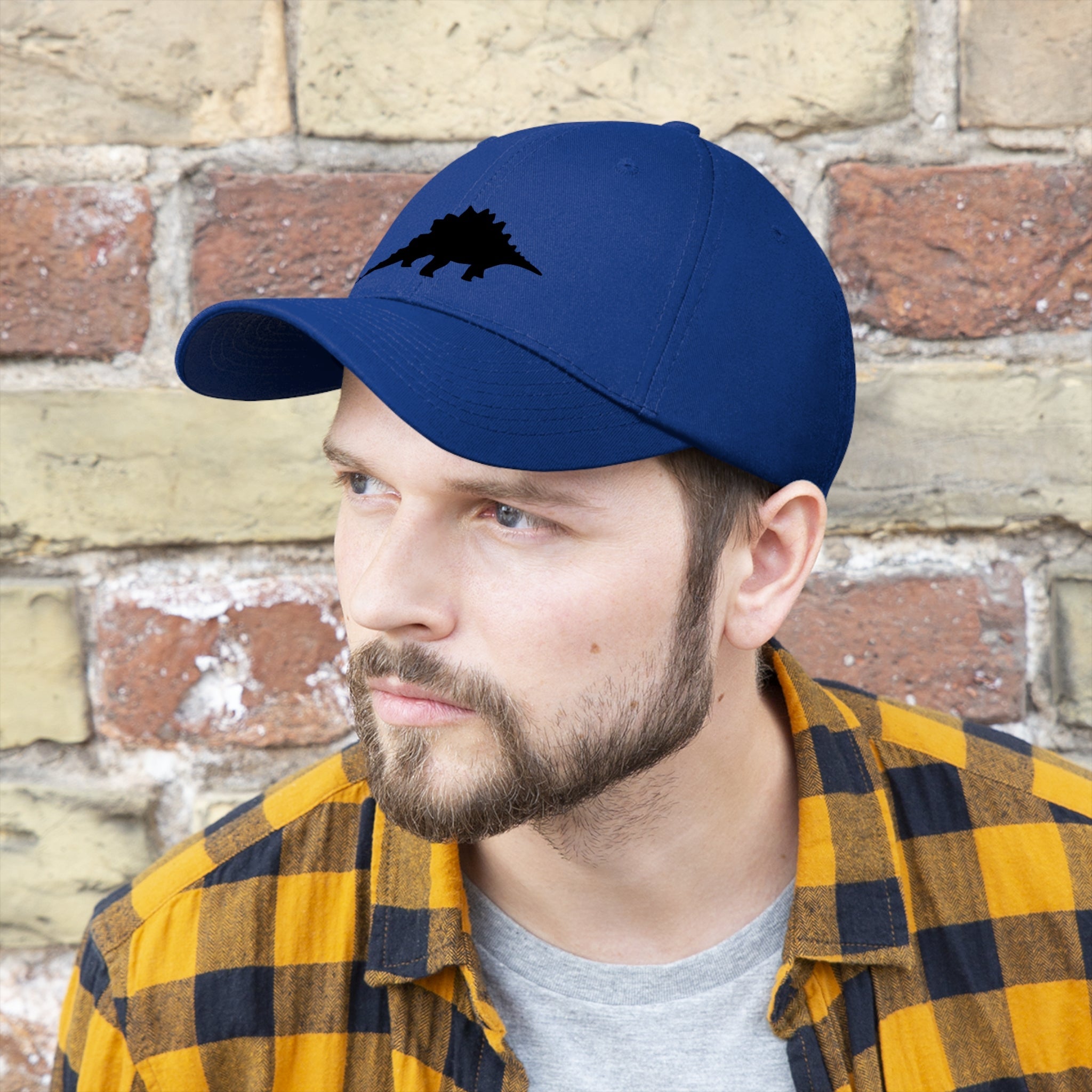 Stegosaurus Twill Hat | Paleontologist Gift for Dinosaur Lovers