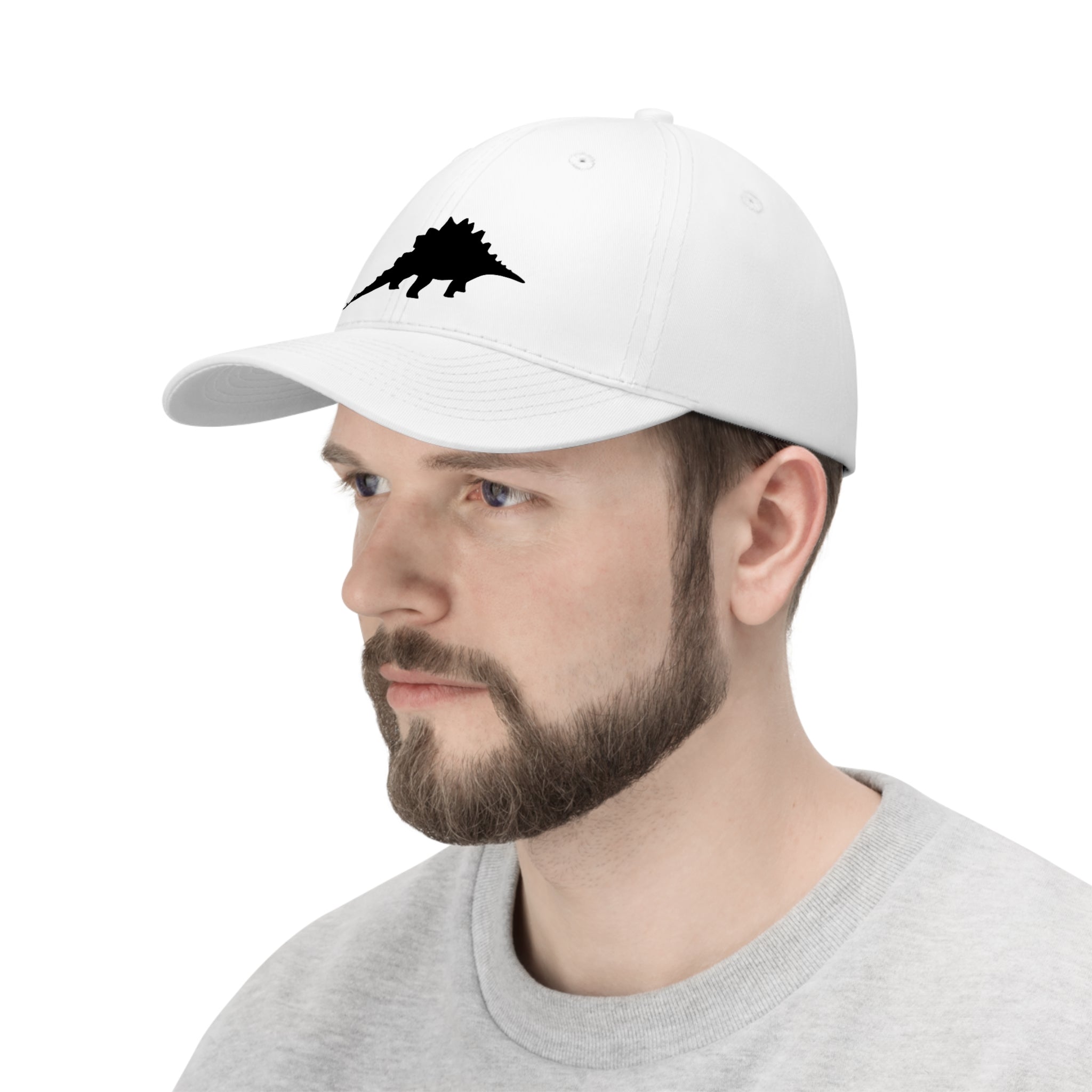 Stegosaurus Twill Hat | Paleontologist Gift for Dinosaur Lovers