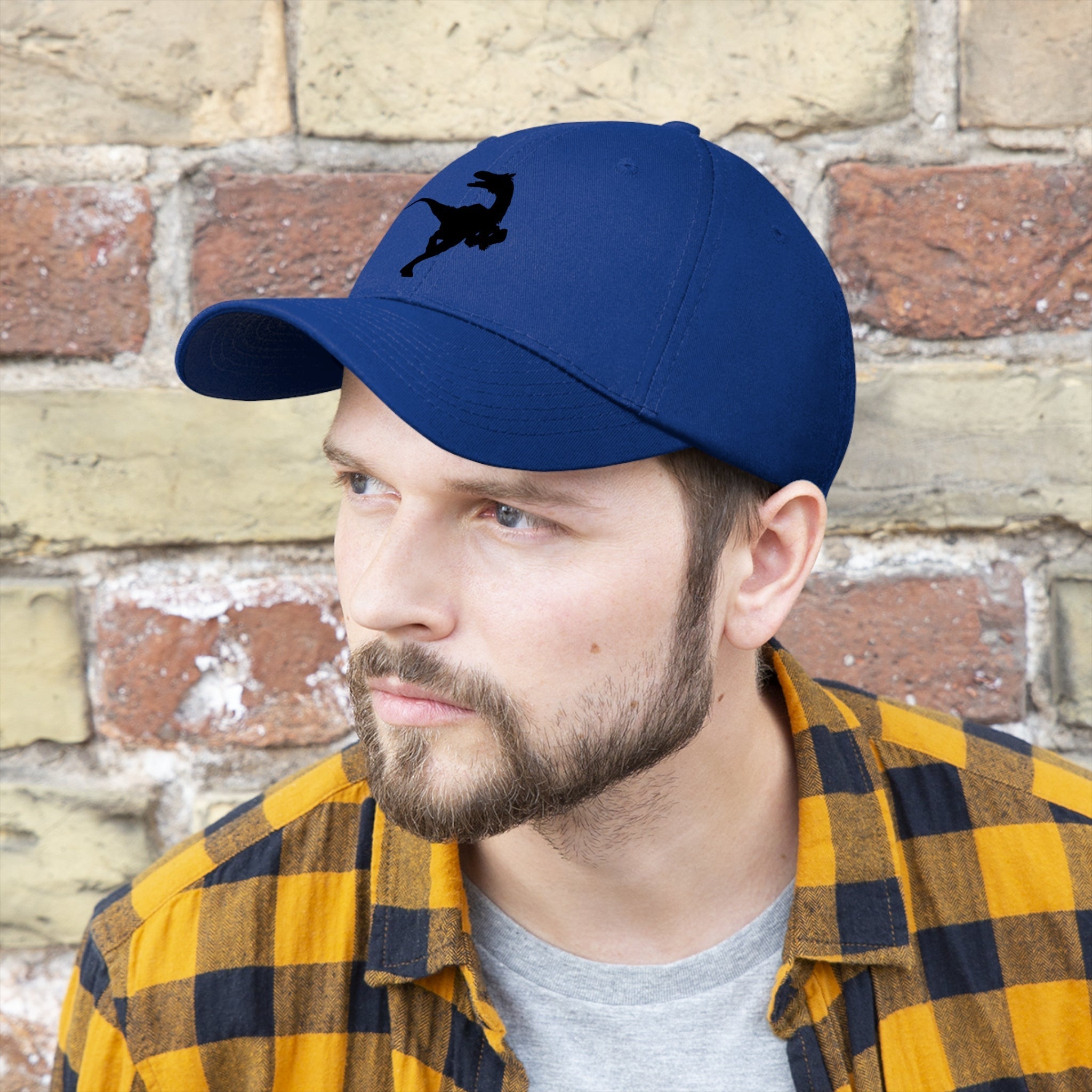 Velociraptor Twill Hat | Paleontologist Gift for Dinosaur Lovers