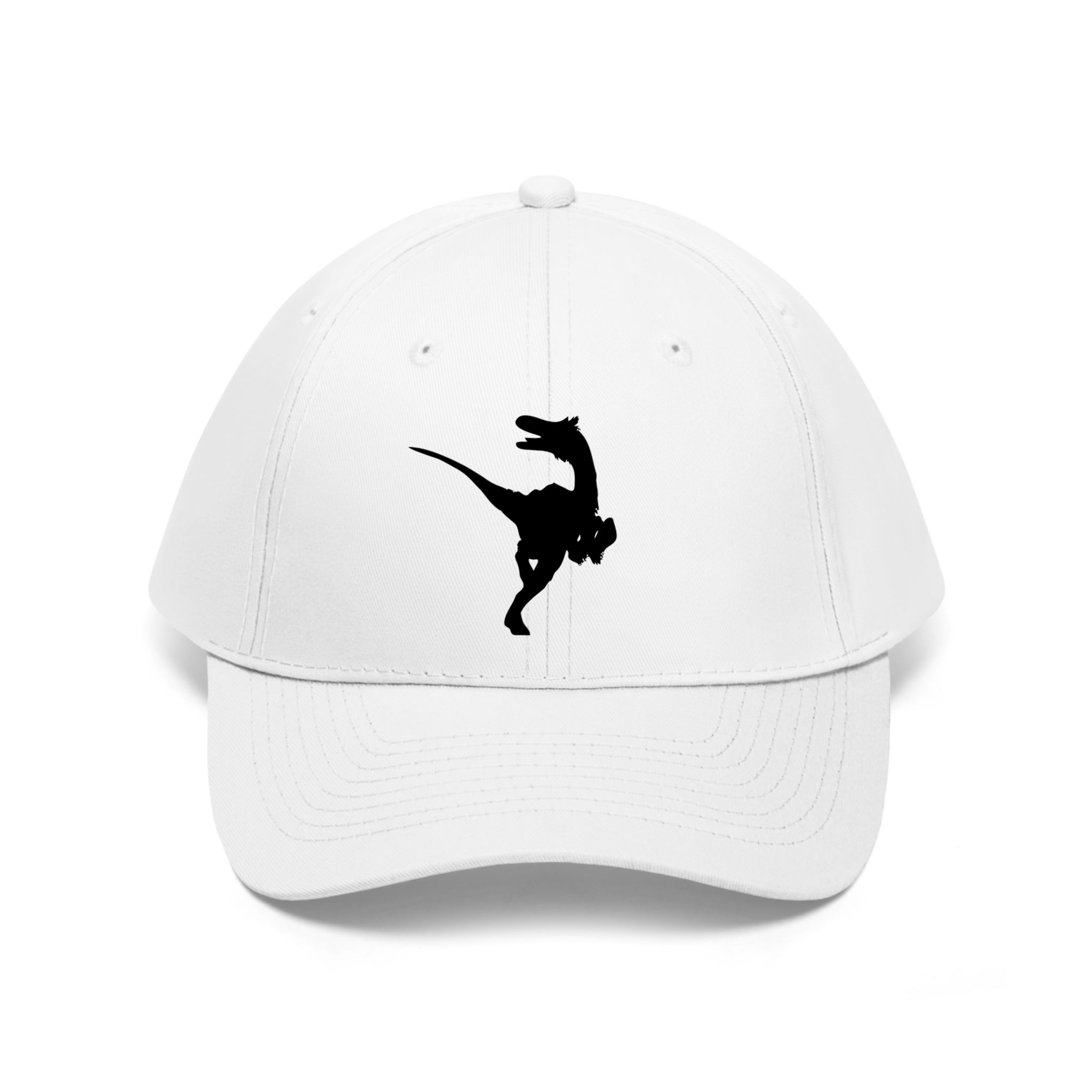 Velociraptor Twill Hat | Paleontologist Gift for Dinosaur Lovers