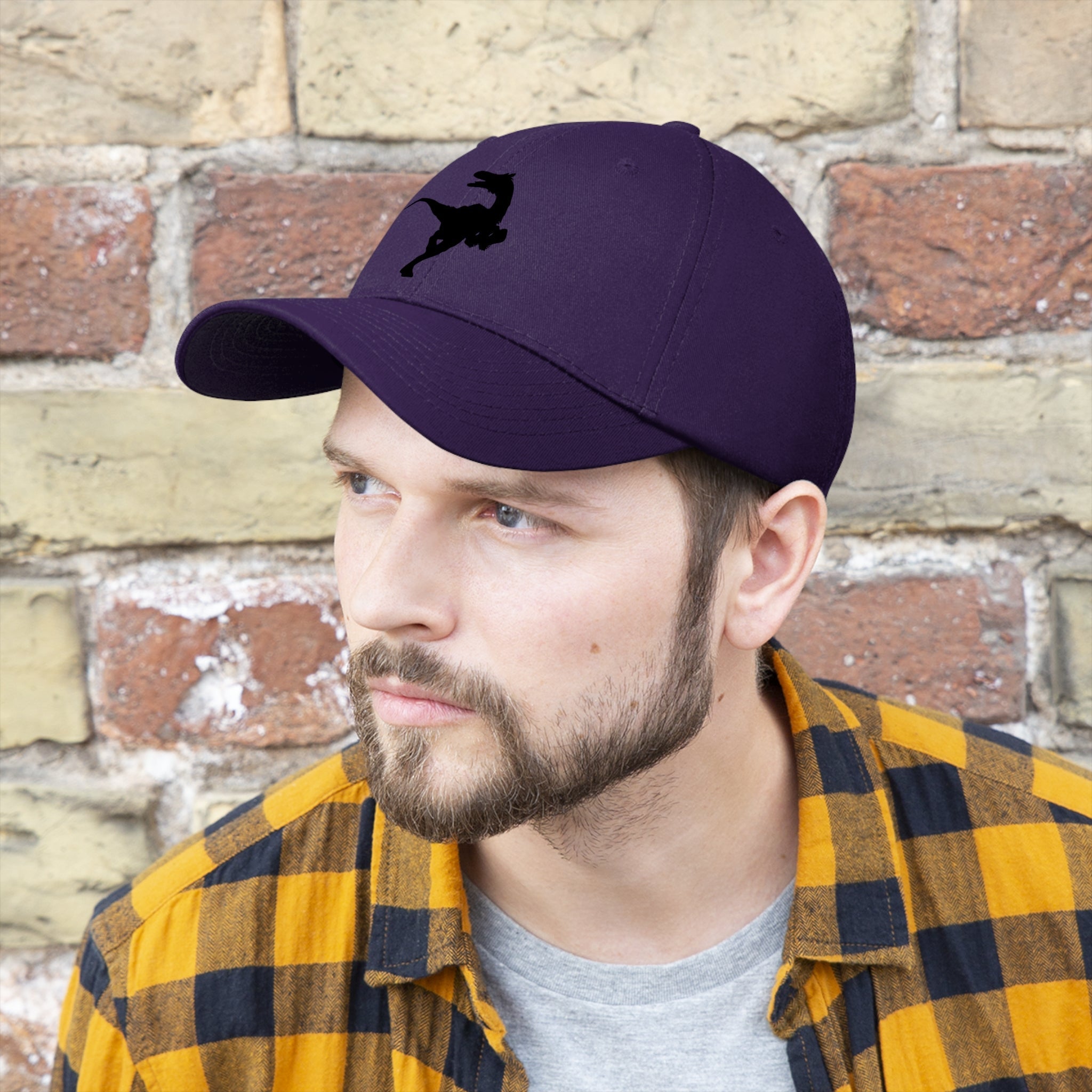Velociraptor Twill Hat | Paleontologist Gift for Dinosaur Lovers